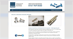 Desktop Screenshot of mam-engineering.com